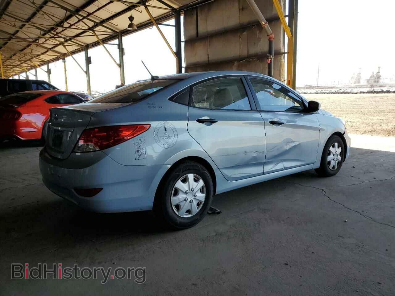2012 HYUNDAI ACCENT - VIN: KMHCT4AE8CU074474 - Фото 3