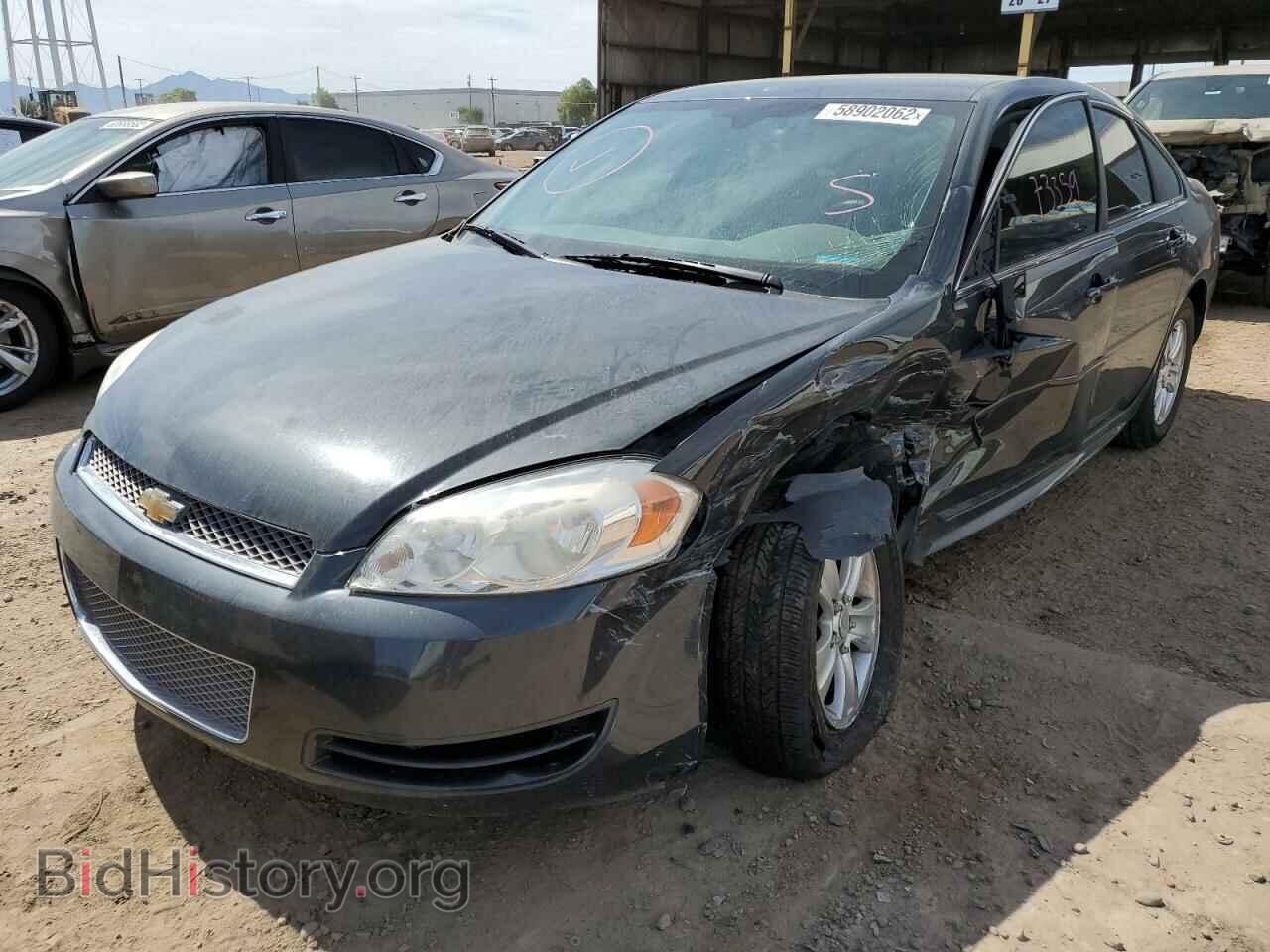 2014 CHEVROLET IMPALA - VIN: 2G1WA5E38E1135268 - Фото 2