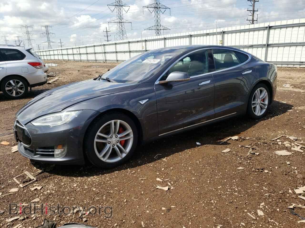 Photo 5YJSA1H45FF097144 - TESLA MODEL S 2015
