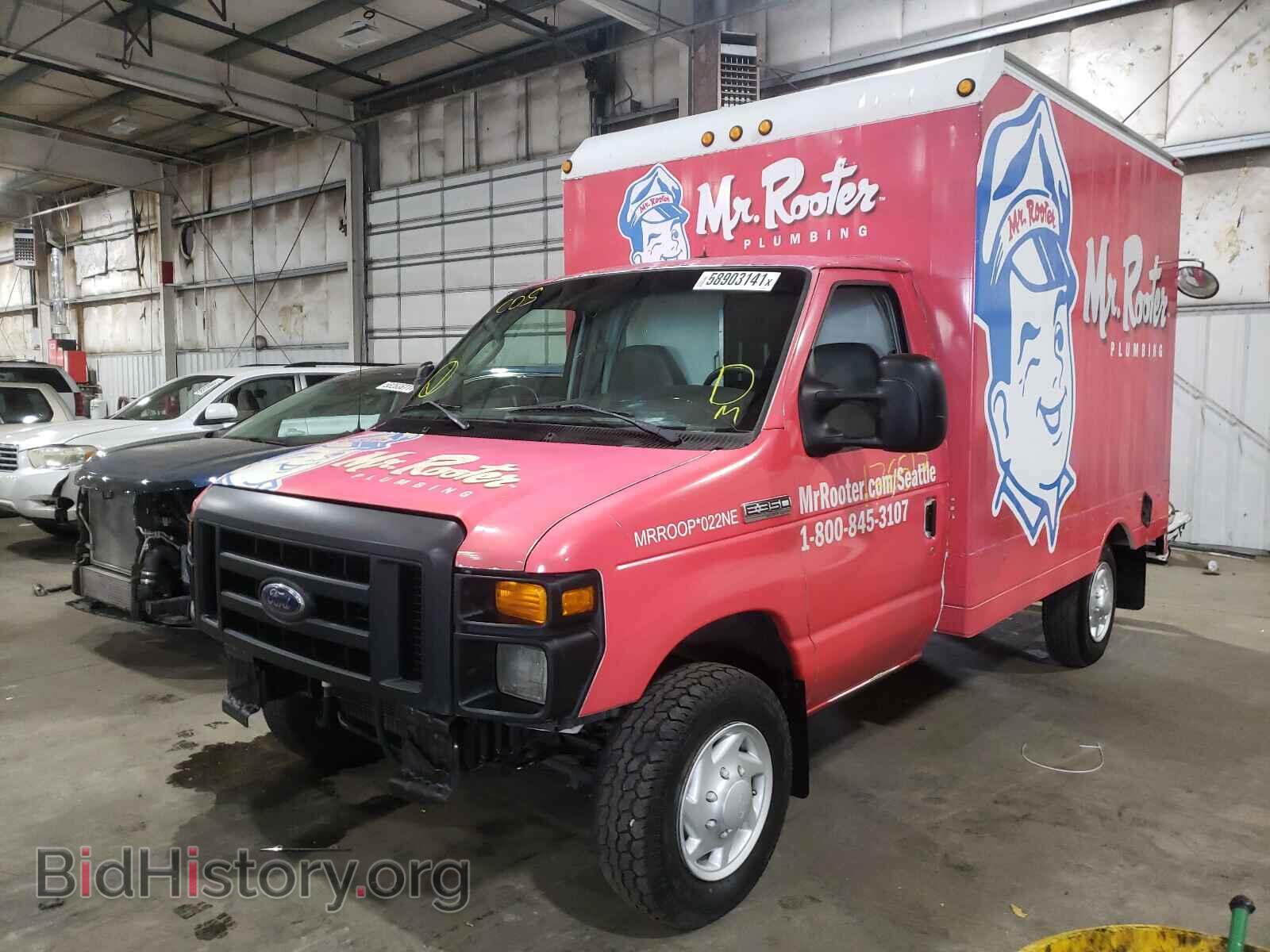 2008 FORD ECONOLINE - VIN: 1FDSE35L98DA13862 - Photo 2