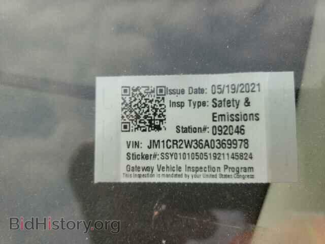 2010 MAZDA 5 - VIN: JM1CR2W36A0369978 - Фото 10