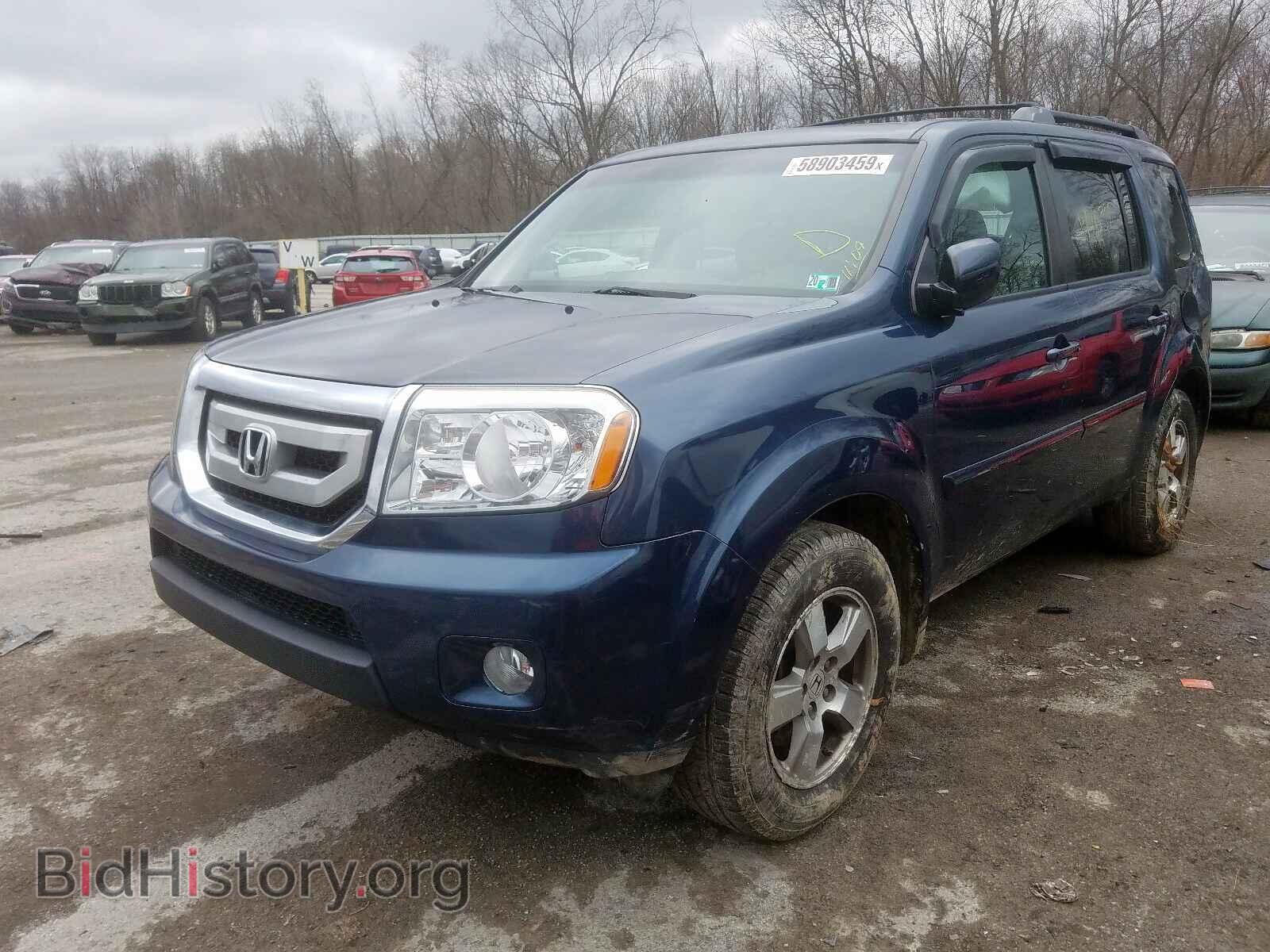 2011 HONDA PILOT EX - VIN: 5FNYF4H42BB011893 - Фото 2