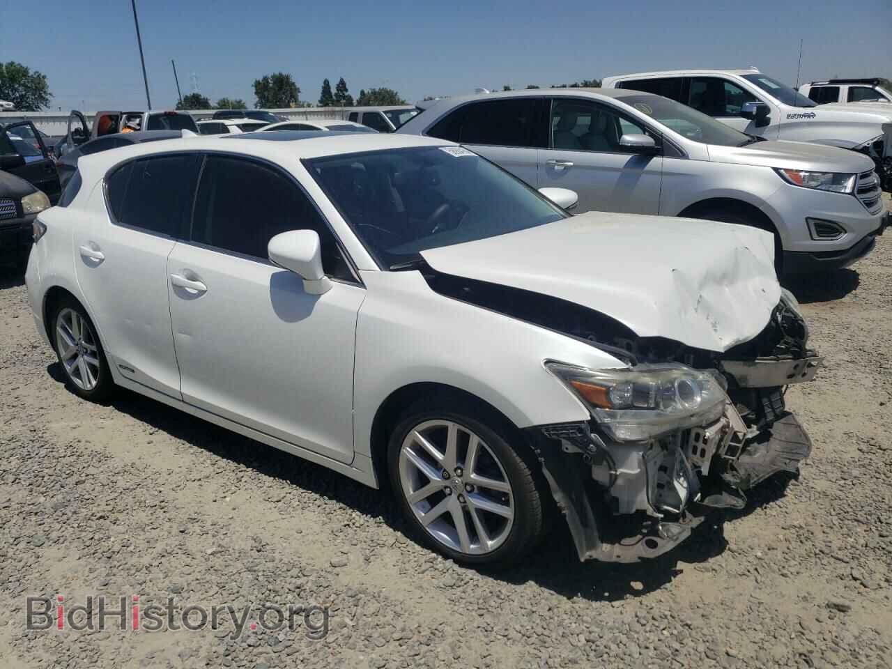 2014 LEXUS CT 200 - VIN: JTHKD5BH6E2186084 - Фото 4
