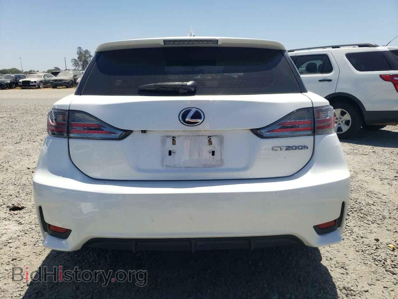 2014 LEXUS CT 200 - VIN: JTHKD5BH6E2186084 - Фото 6