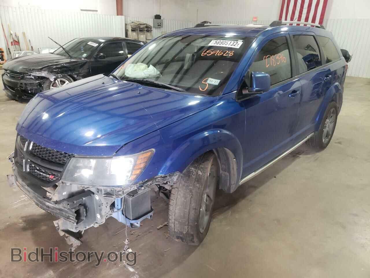 2015 DODGE JOURNEY - VIN: 3C4PDCGB8FT659628 - Фото 2