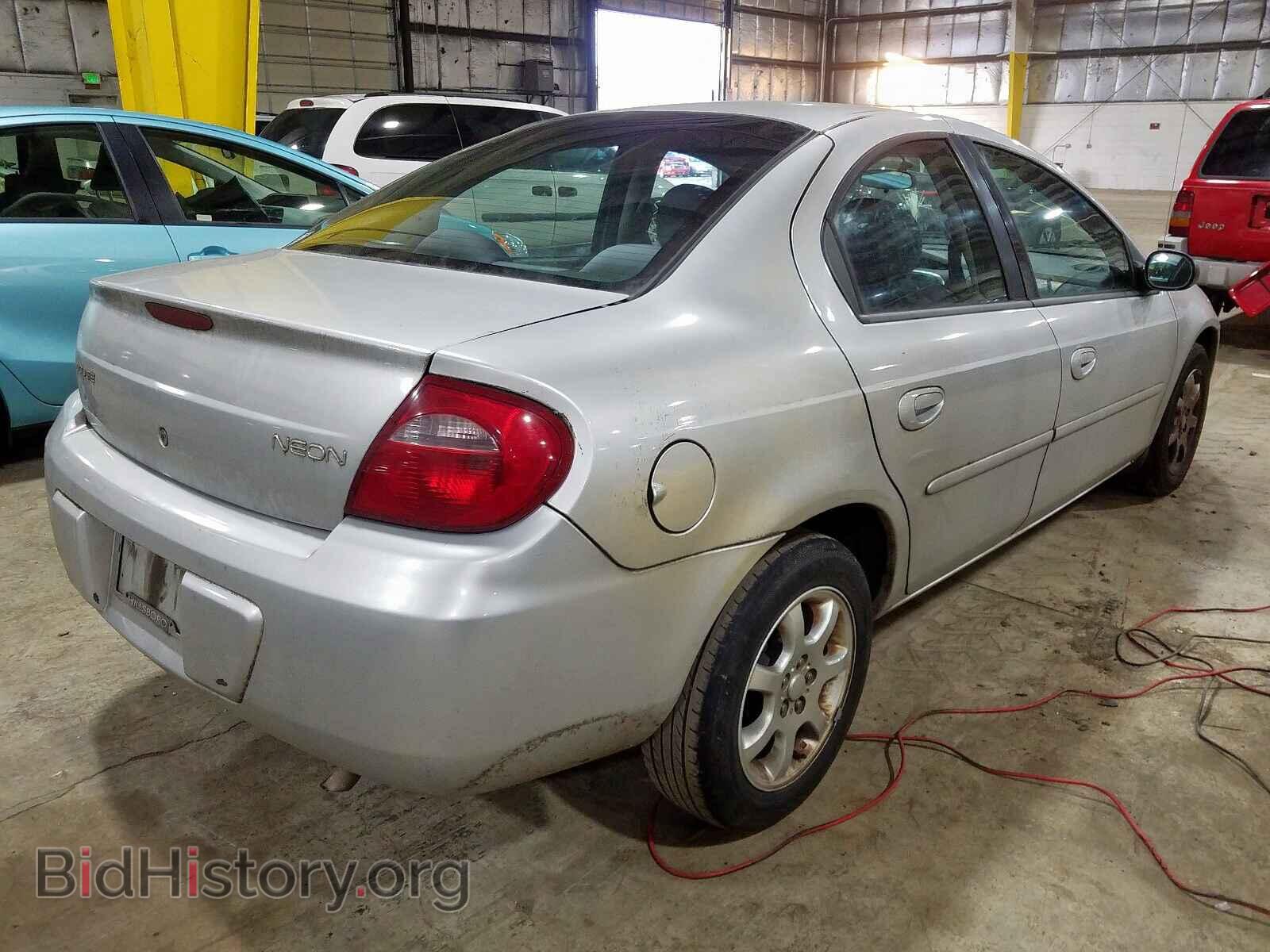 2003 DODGE NEON - VIN: 1B3ES56C33D209682 - Фото 4