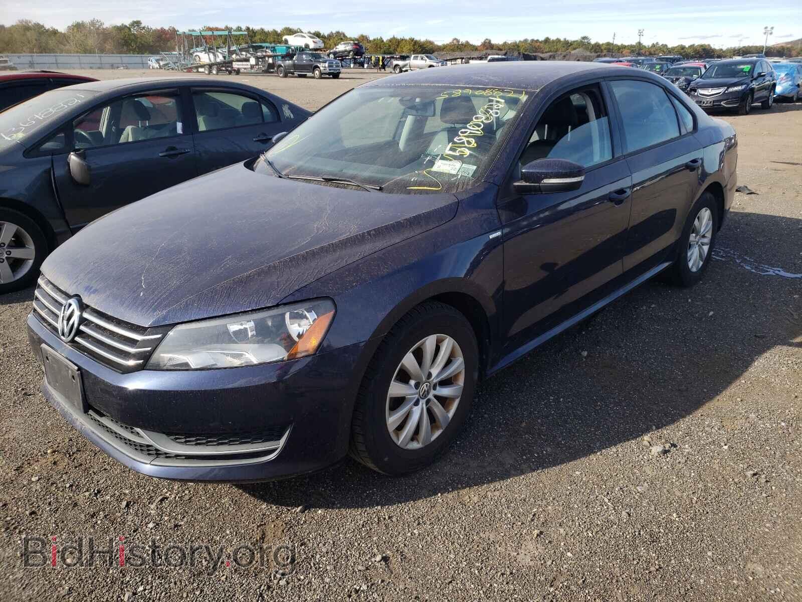 2015 VOLKSWAGEN PASSAT - VIN: 1VWAT7A33FC003671 - Фото 2