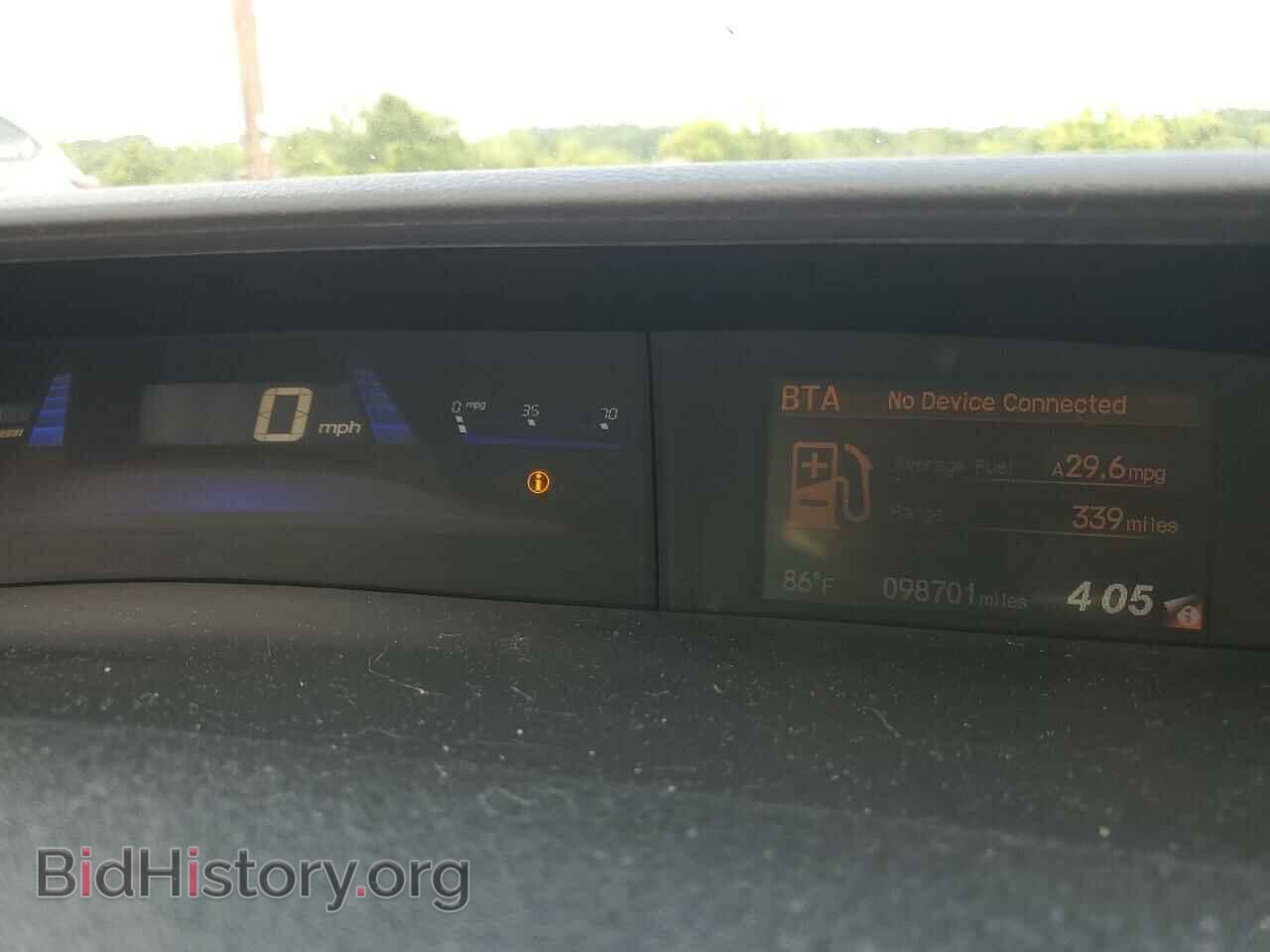 2013 HONDA CIVIC - VIN: 19XFB2F81DE090916 - Фото 9