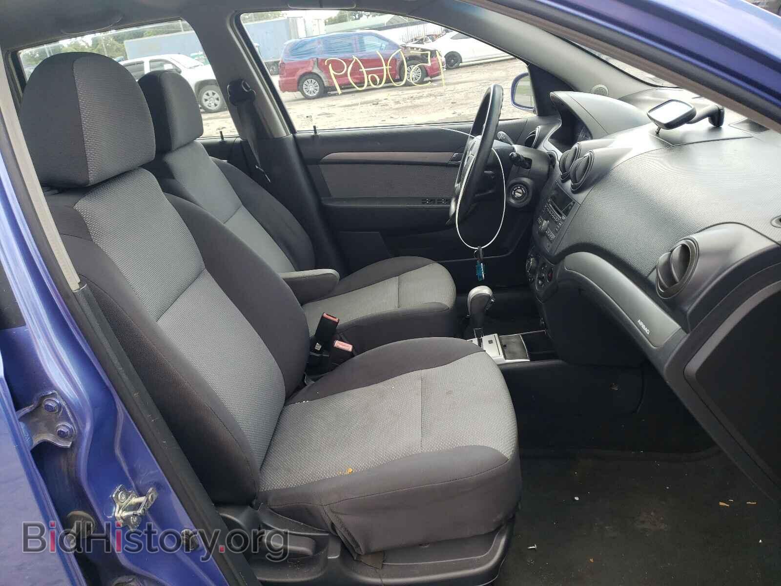 2009 CHEVROLET AVEO - VIN: KL1TD66E59B622691 - Фото 5