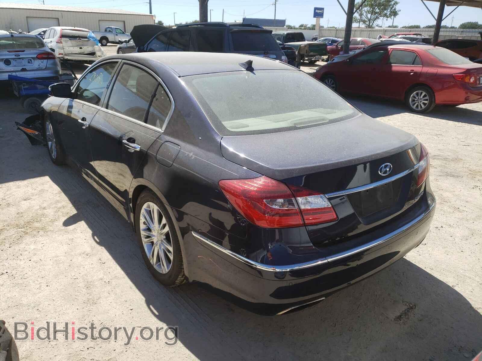 2012 HYUNDAI GENESIS - VIN: KMHGC4DD7CU166065 - Фото 3