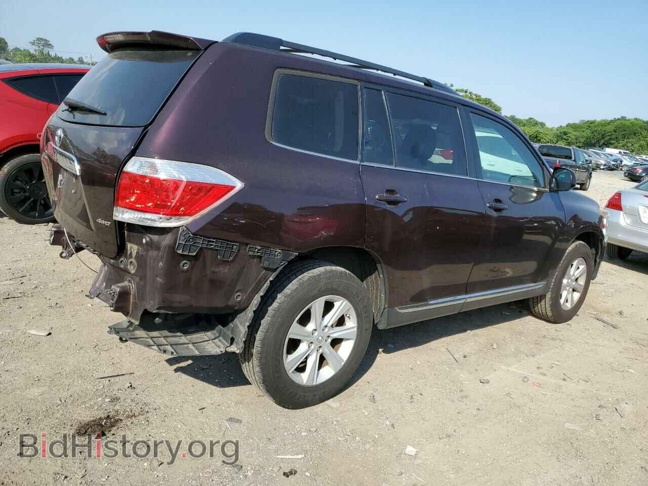 2013 TOYOTA HIGHLANDER - VIN: 5TDBK3EH3DS237748 - Фото 3