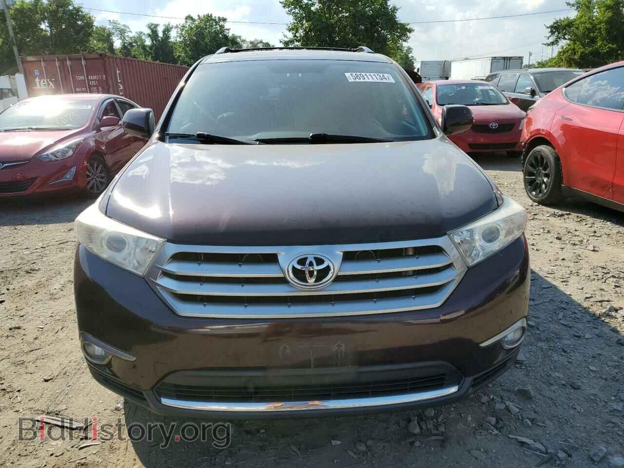 2013 TOYOTA HIGHLANDER - VIN: 5TDBK3EH3DS237748 - Фото 5