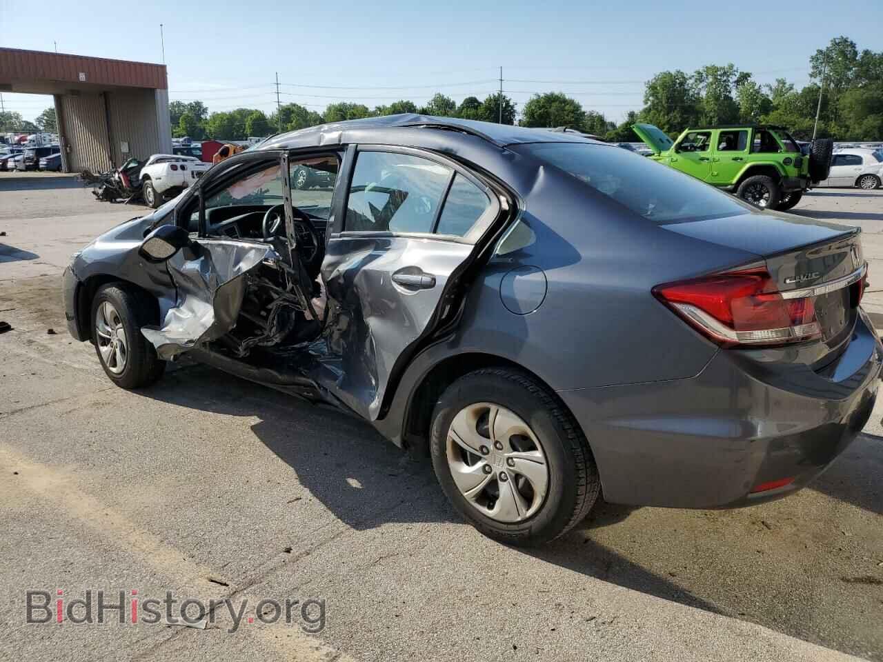 2013 HONDA CIVIC - VIN: 19XFB2F56DE021645 - Фото 2