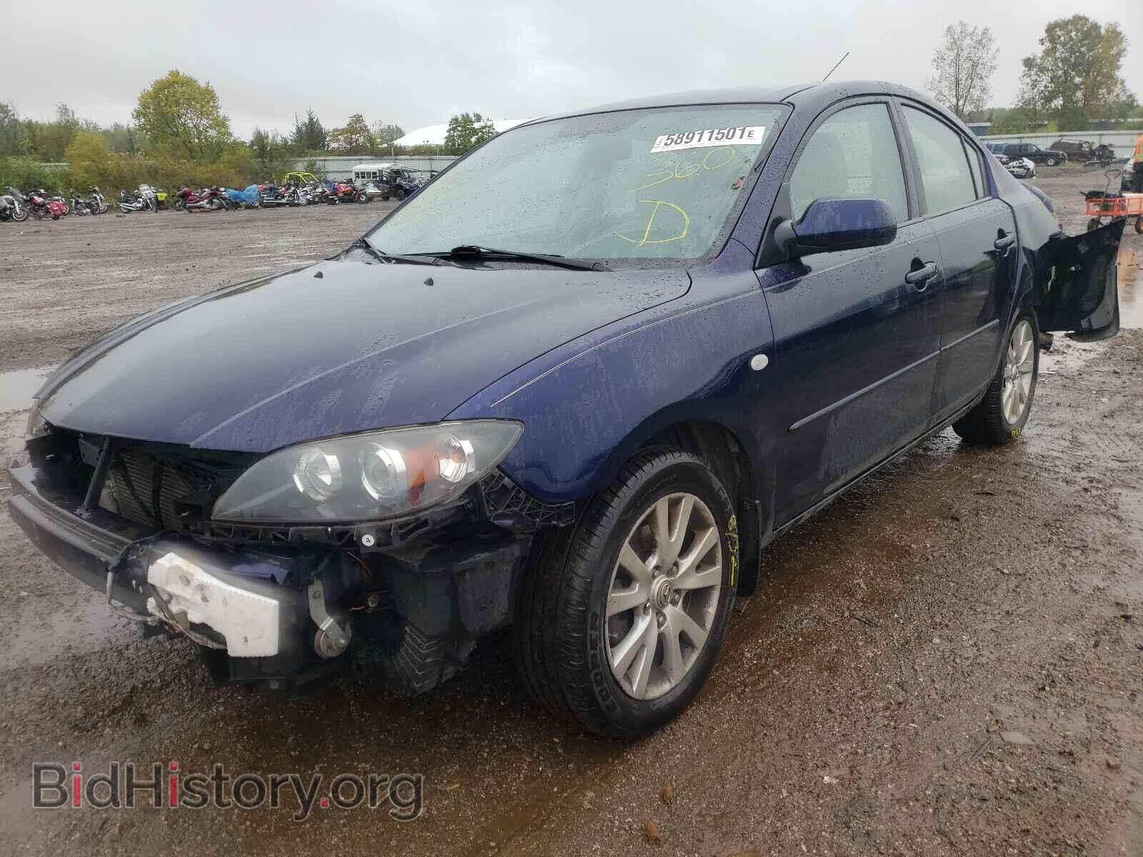 2008 MAZDA 3 - VIN: JM1BK32F181129103 - Фото 2