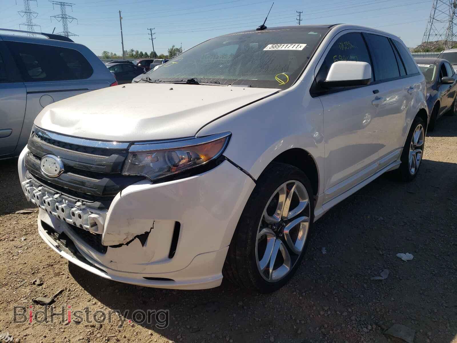 2011 FORD EDGE - VIN: 2FMDK4AKXBBA18683 - Фото 2