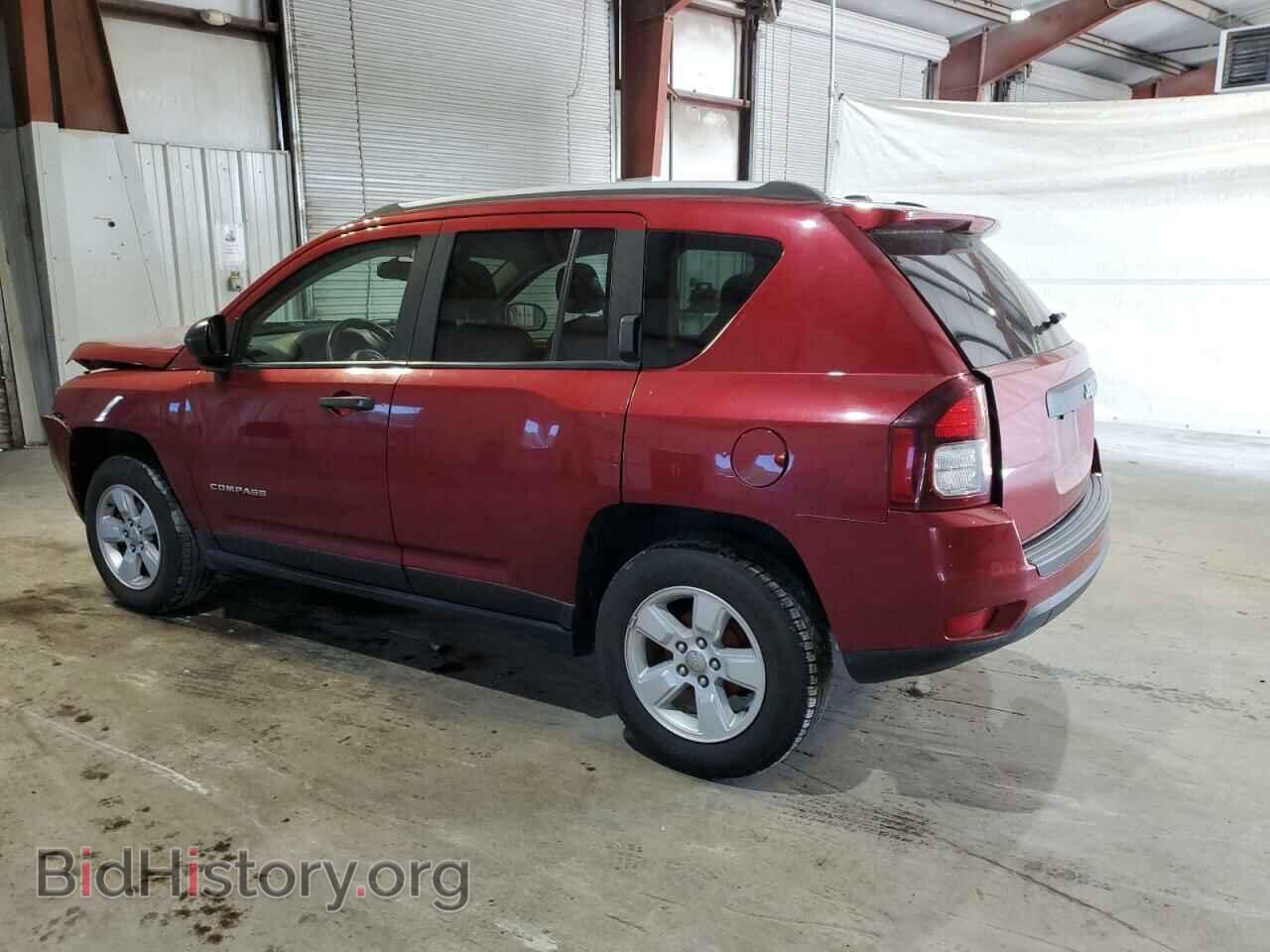 2016 JEEP COMPASS - VIN: 1C4NJCBB8GD747867 - Фото 2