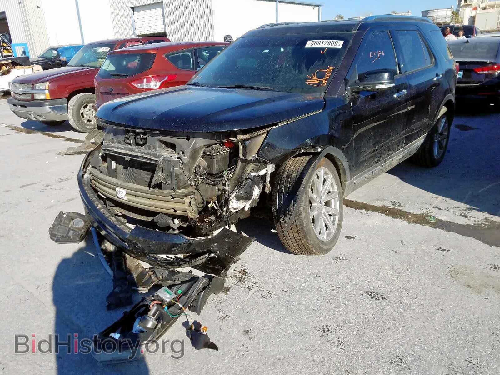 2017 FORD EXPLORER L - VIN: 1FM5K7F86HGC23776 - Фото 2