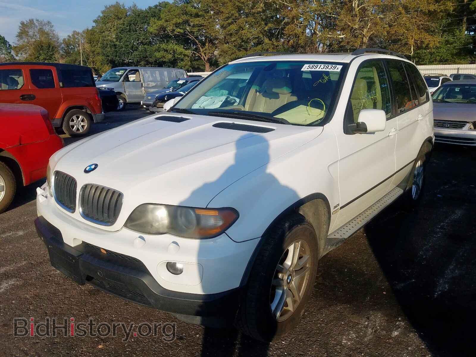 2005 BMW X5 - VIN: 5UXFA13565LY18583 - Фото 2
