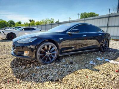 2013 Tesla MODEL S, черный — VIN 5YJSA1BG5DFP03896, Copart