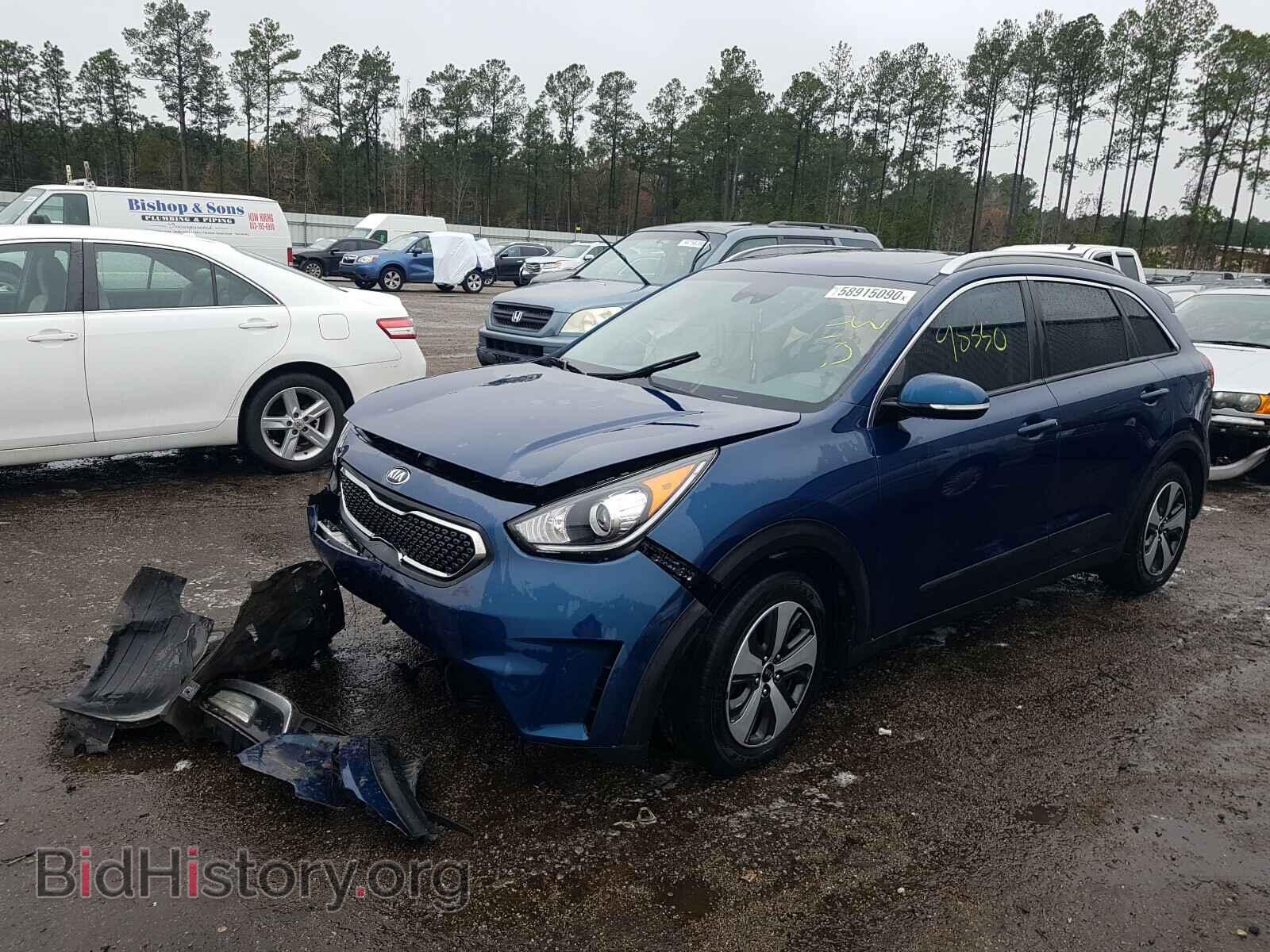 2017 KIA NIRO - VIN: KNDCC3LC6H5047642 - Фото 2