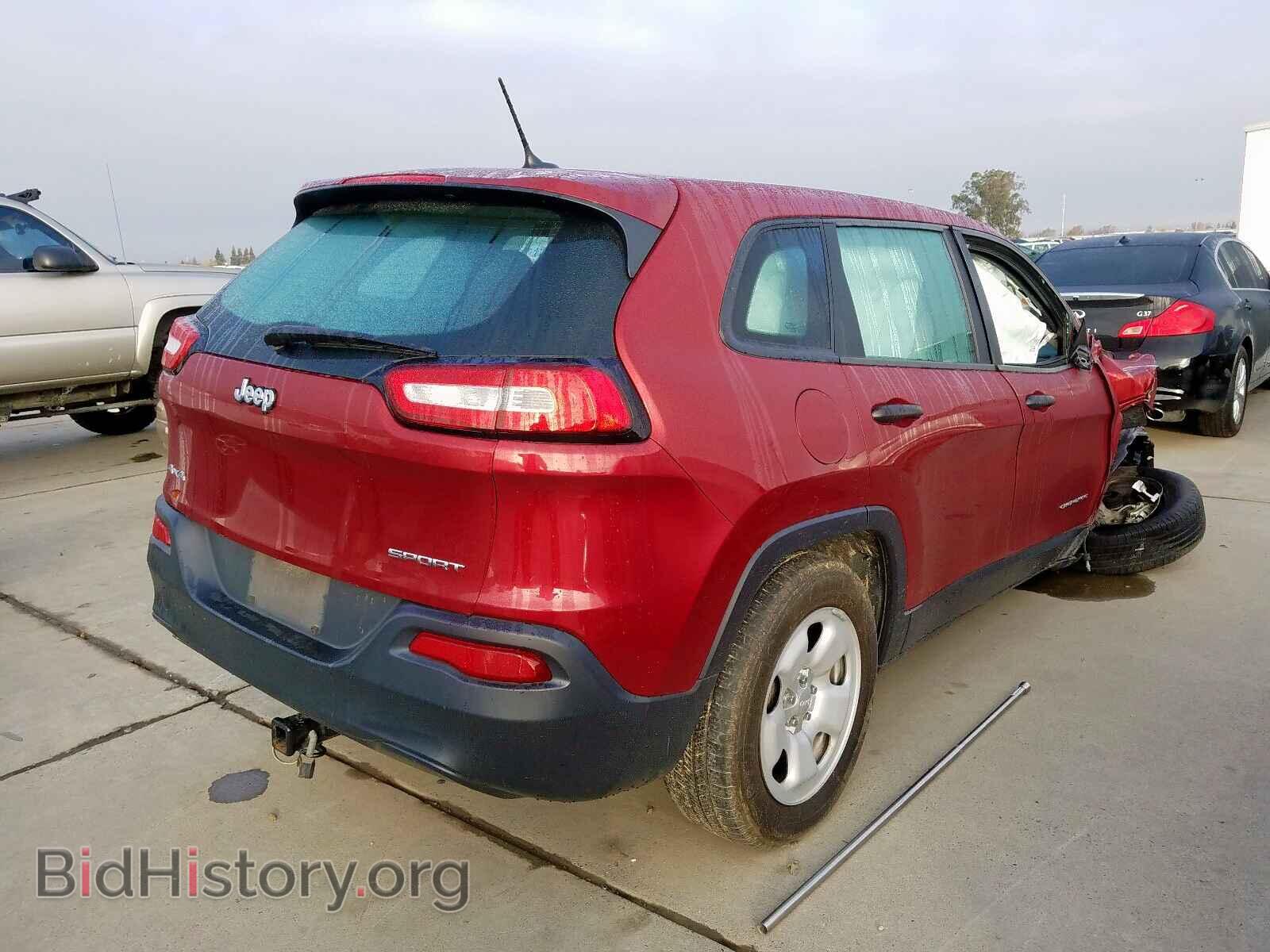 2014 JEEP CHEROKEE S - VIN: 1C4PJMAB7EW166085 - Фото 4