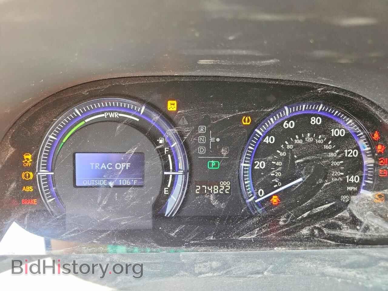 2010 LEXUS HS - VIN: JTHBB1BA4A2007908 - Фото 9