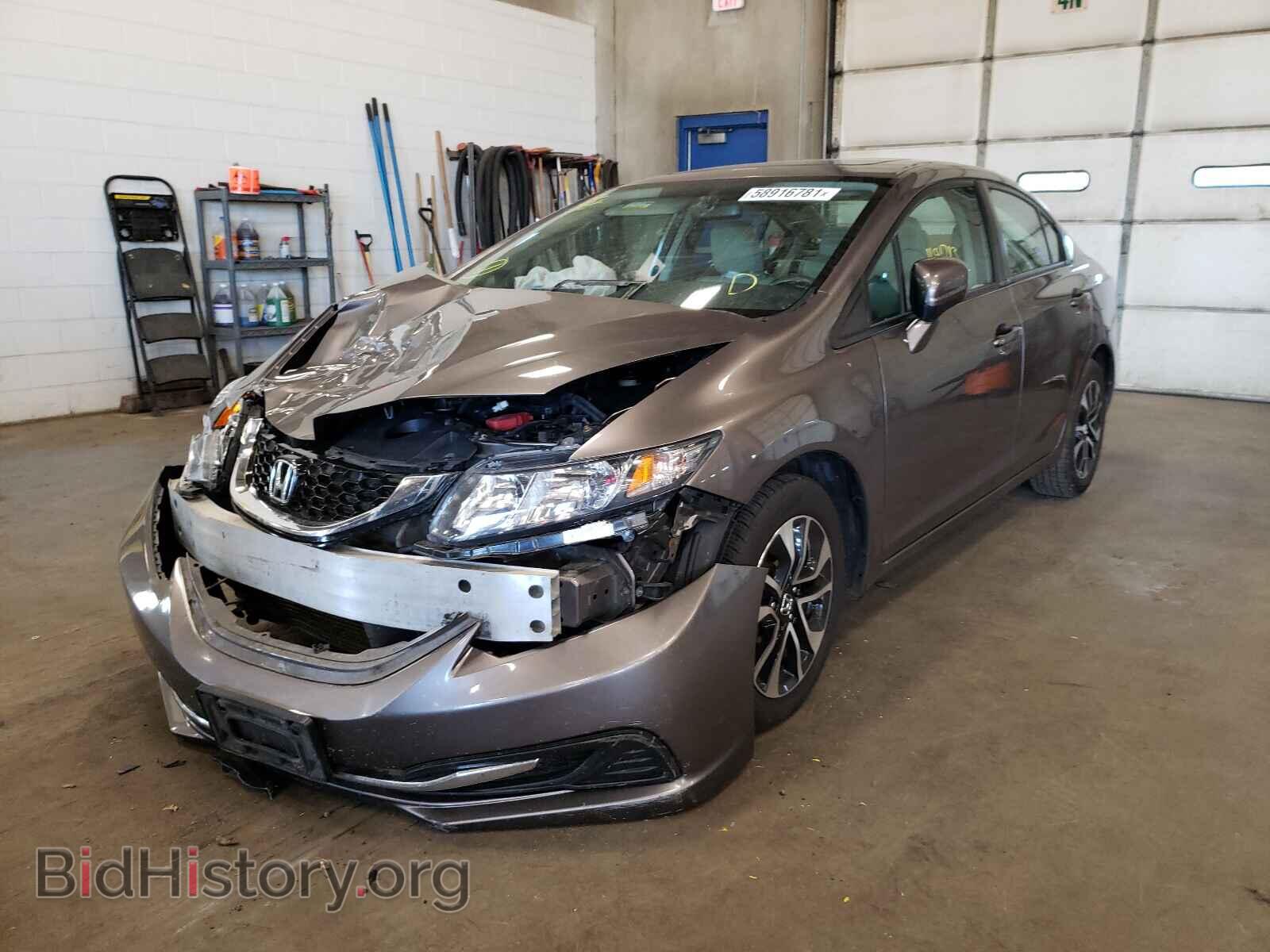 2015 HONDA CIVIC - VIN: 19XFB2F85FE040782 - Фото 2