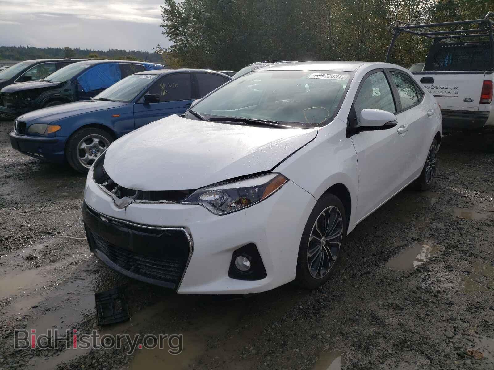 2014 TOYOTA COROLLA - VIN: 2T1BURHE7EC166241 - Photo 2