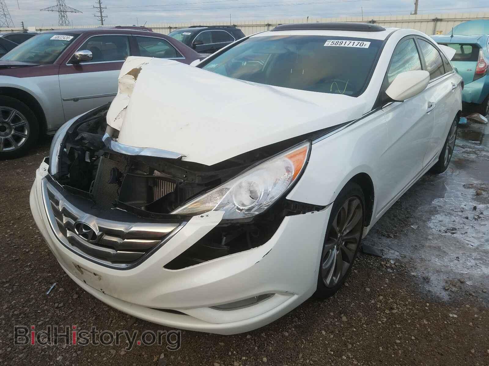 2012 HYUNDAI SONATA - VIN: 5NPEC4AB3CH437700 - Фото 2