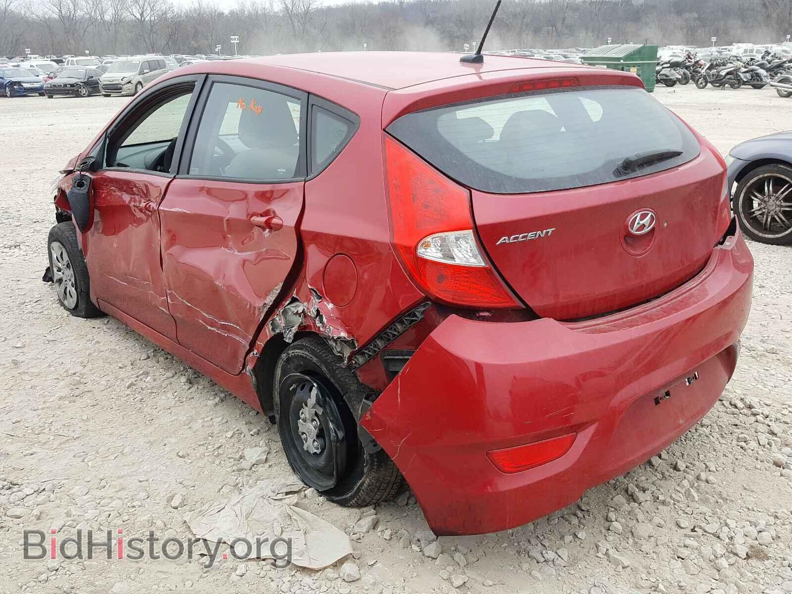 2017 HYUNDAI ACCENT - VIN: KMHCT5AE3HU306377 - Фото 3