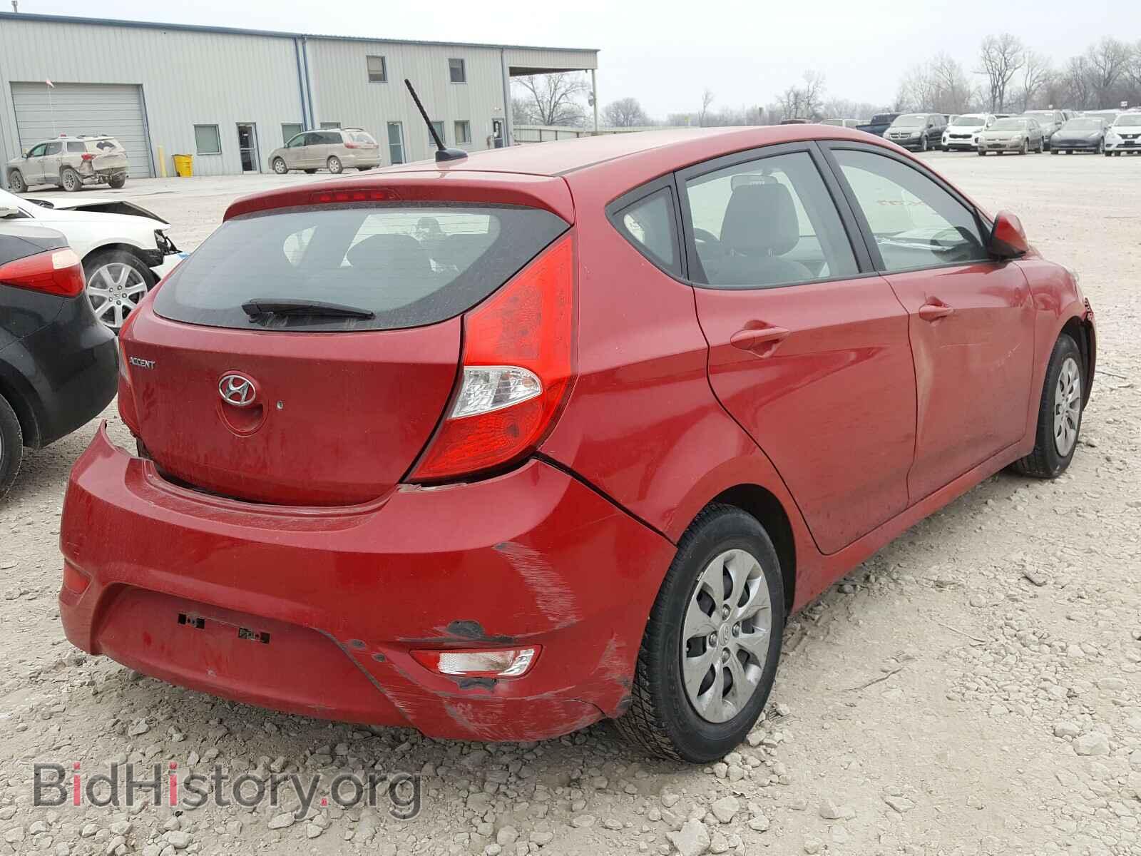 2017 HYUNDAI ACCENT - VIN: KMHCT5AE3HU306377 - Фото 4
