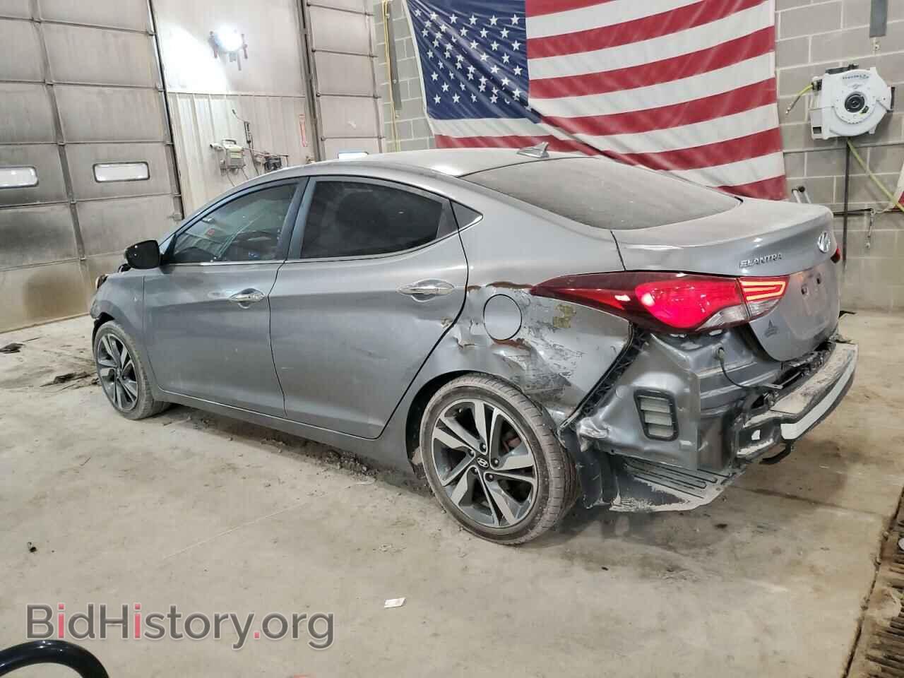 2014 HYUNDAI ELANTRA - VIN: KMHDH4AE8EU036476 - Фото 2