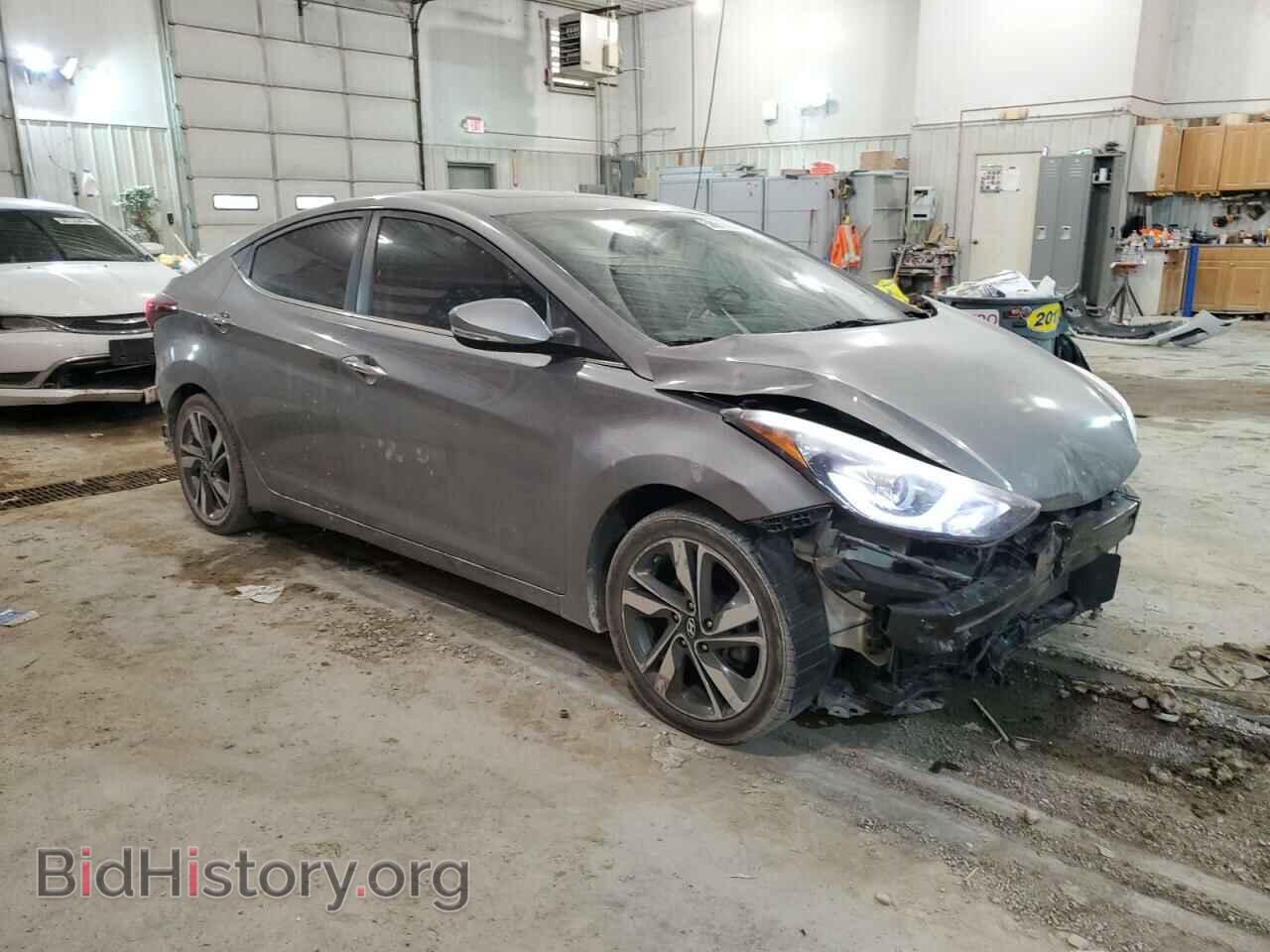 2014 HYUNDAI ELANTRA - VIN: KMHDH4AE8EU036476 - Фото 4