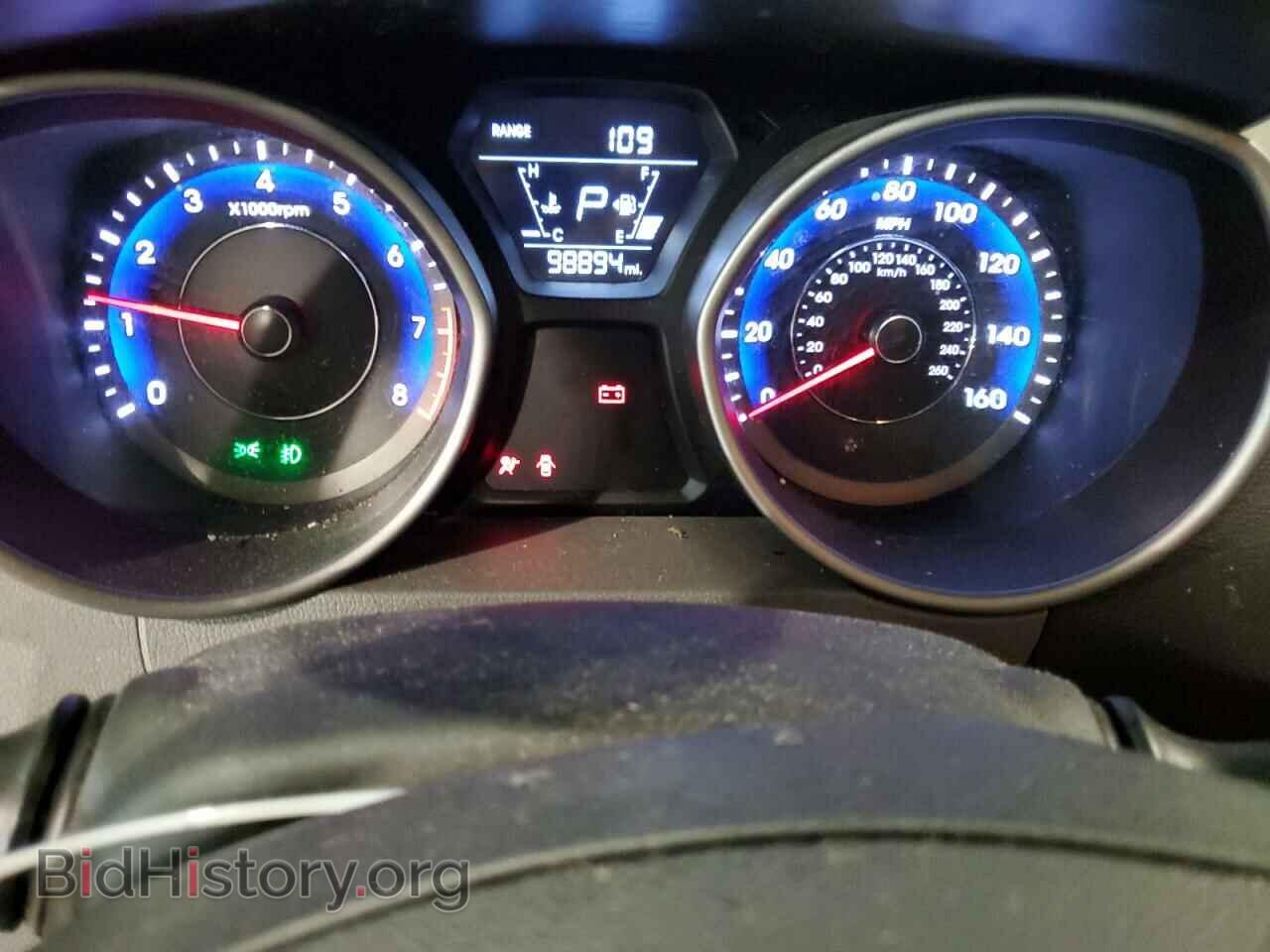 2014 HYUNDAI ELANTRA - VIN: KMHDH4AE8EU036476 - Фото 9