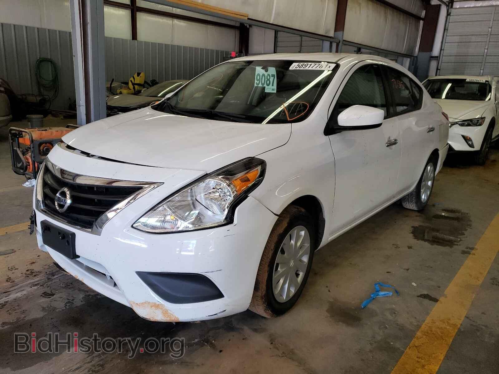 2019 NISSAN VERSA - VIN: 3N1CN7AP3KL849227 - Фото 2