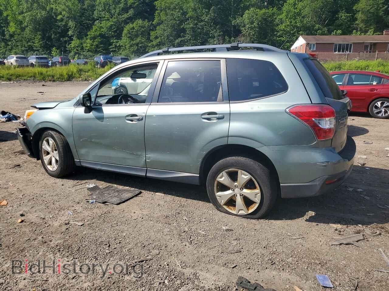 2014 SUBARU FORESTER - VIN: JF2SJAEC1EH455089 - Фото 2