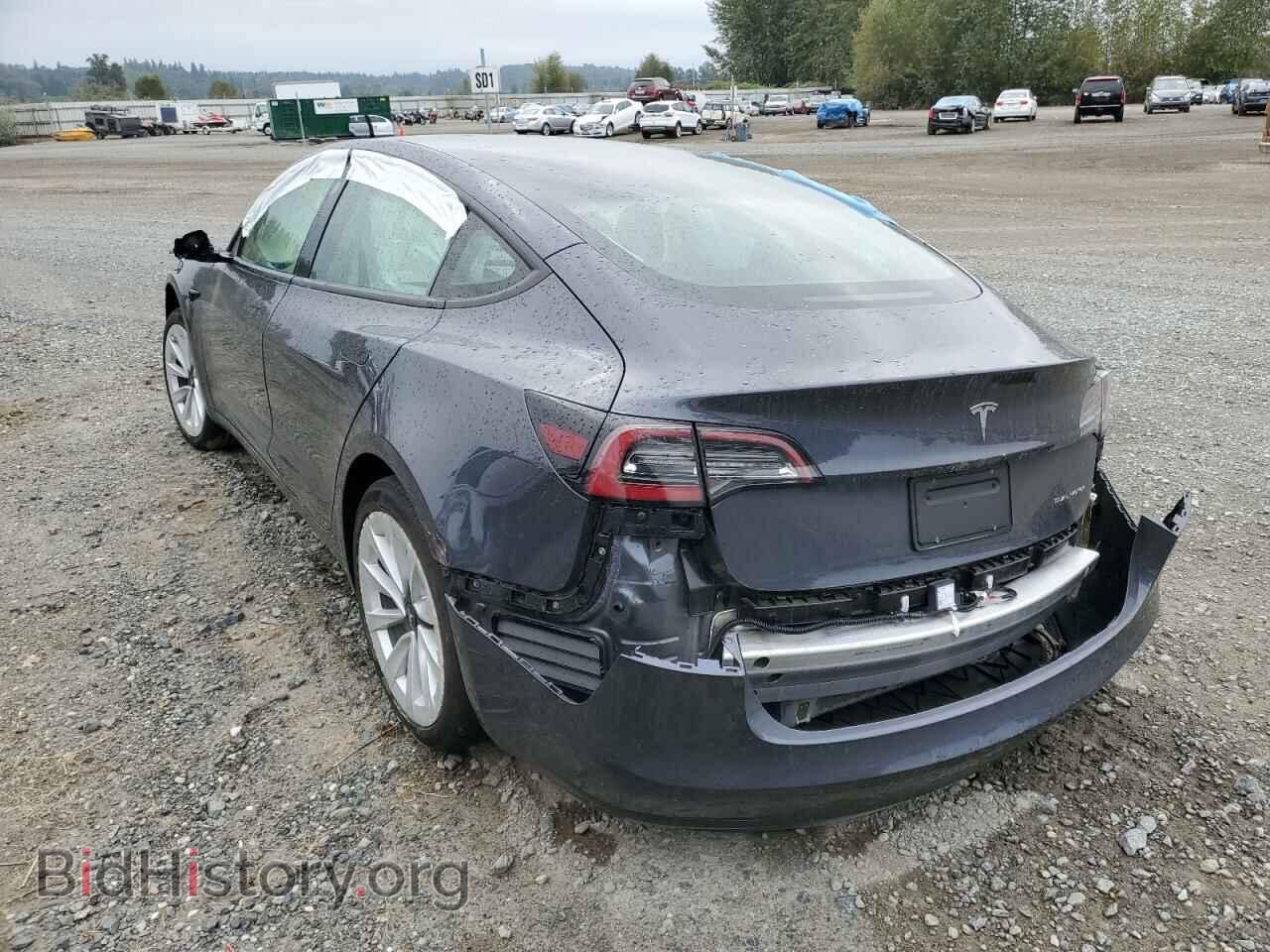 2021 TESLA MODEL 3 - VIN: 5YJ3E1EB9MF070473 - Фото 3