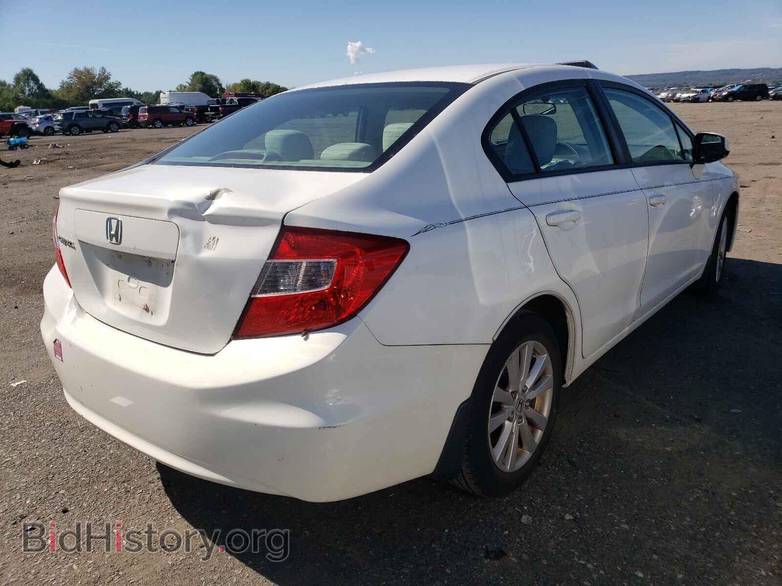 2012 HONDA CIVIC - VIN: 19XFB2F81CE004387 - Фото 4