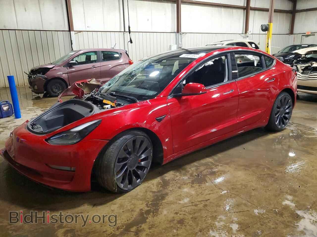 Photo 5YJ3E1EC5MF990982 - TESLA MODEL 3 2021