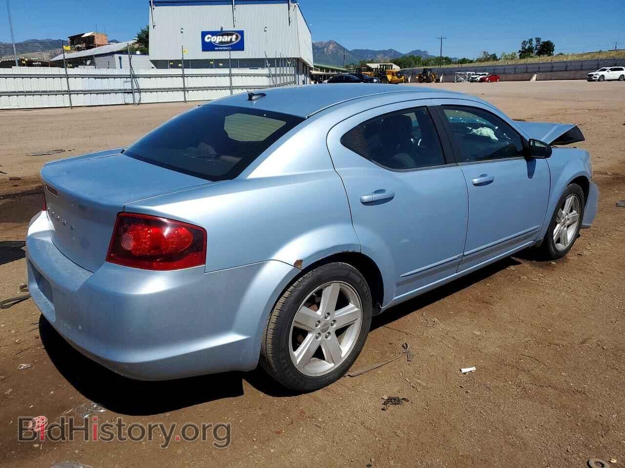 2013 DODGE AVENGER - VIN: 1C3CDZAB6DN664600 - Фото 3
