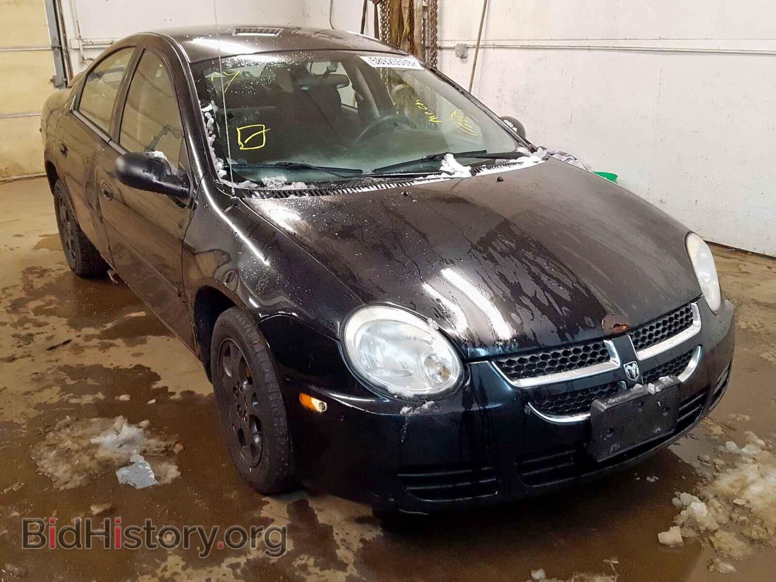 Photo 1B3ES56C25D145301 - DODGE NEON 2005