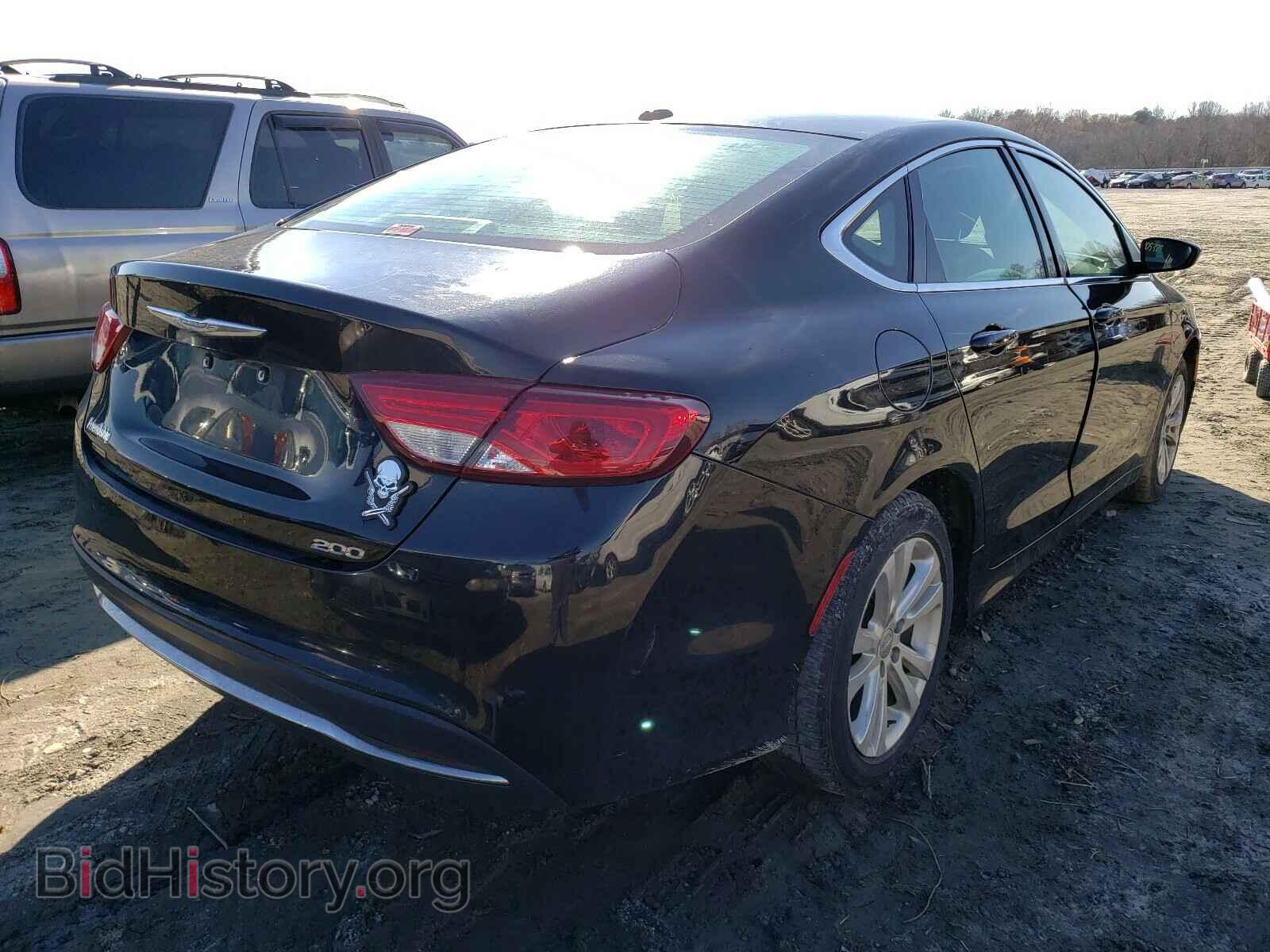 2016 CHRYSLER 200 - VIN: 1C3CCCAB8GN152714 - Фото 4