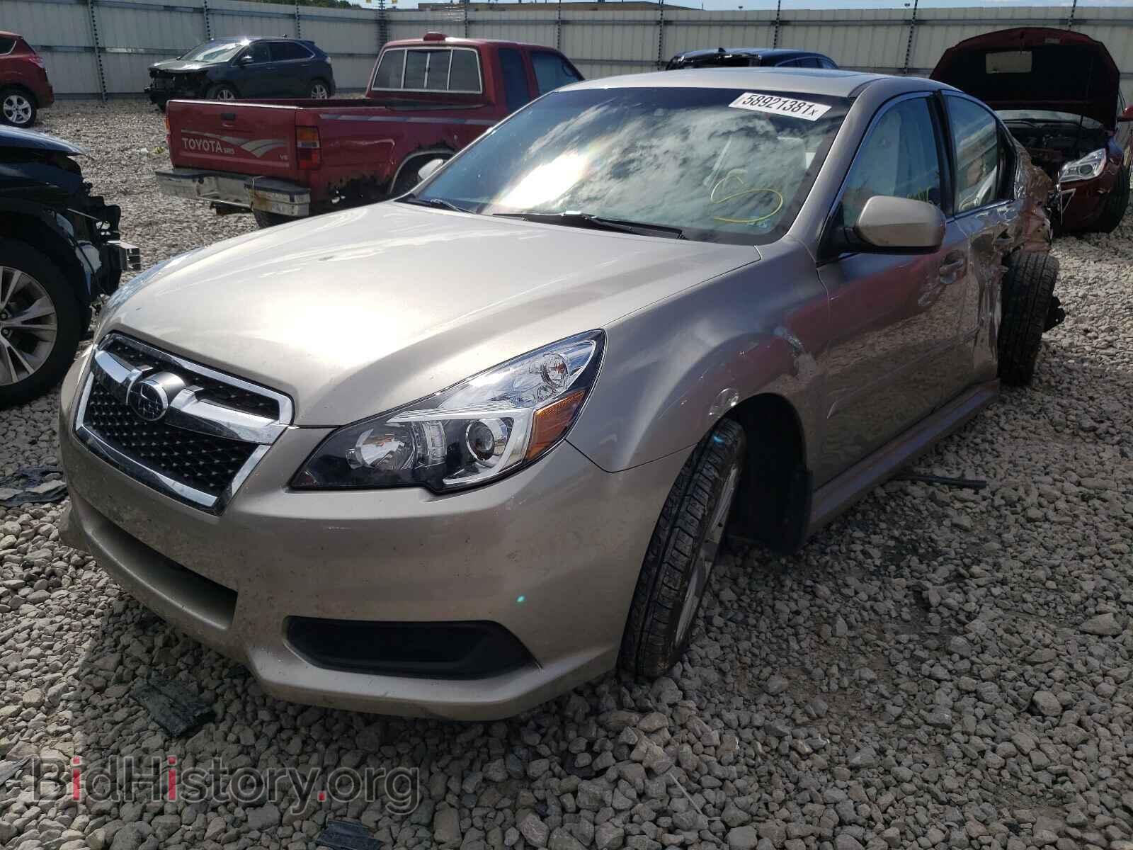 2014 SUBARU LEGACY - VIN: 4S3BMCD67E3021978 - Фото 2