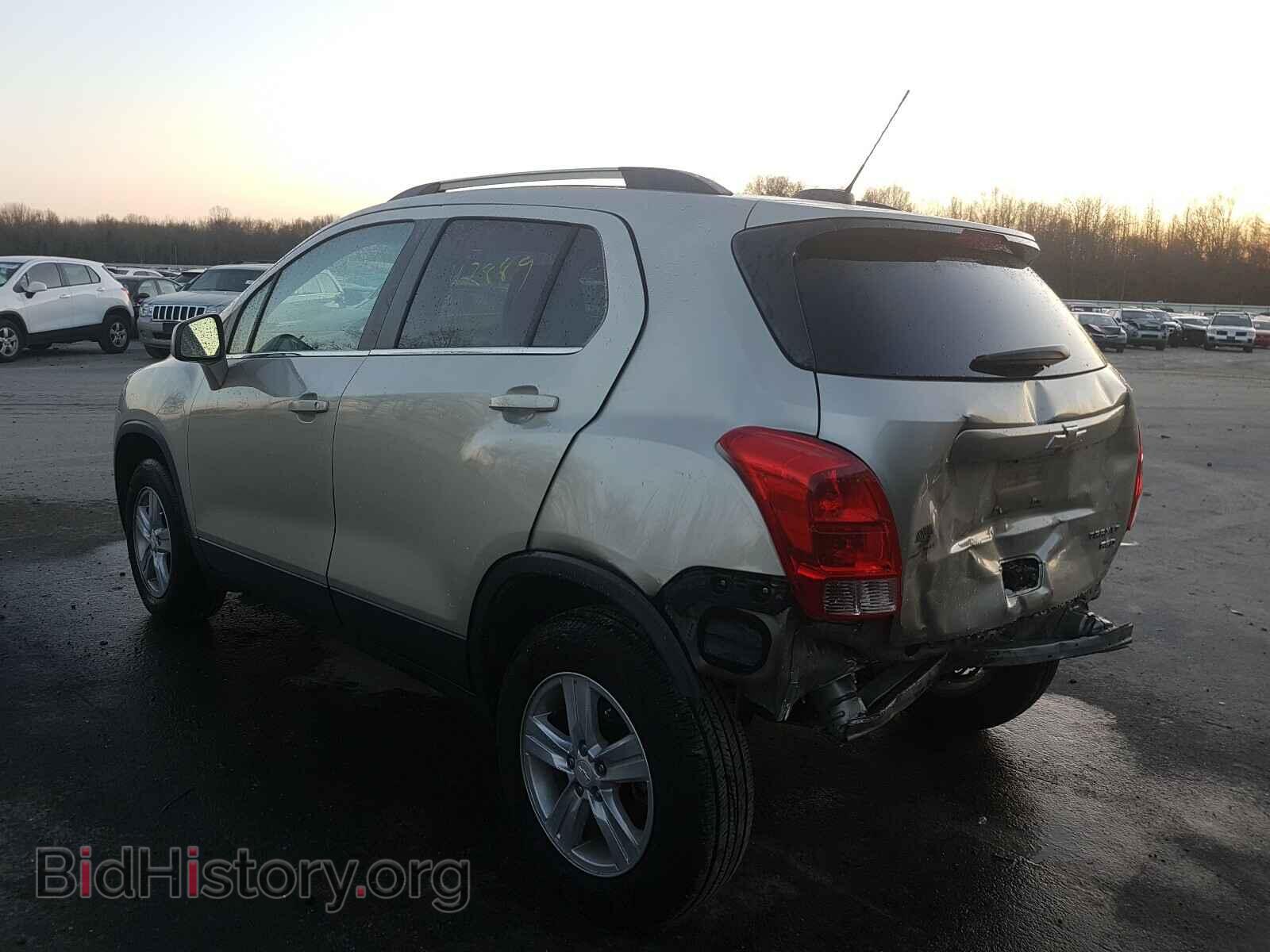 2016 CHEVROLET TRAX - VIN: 3GNCJPSB1GL262051 - Фото 3