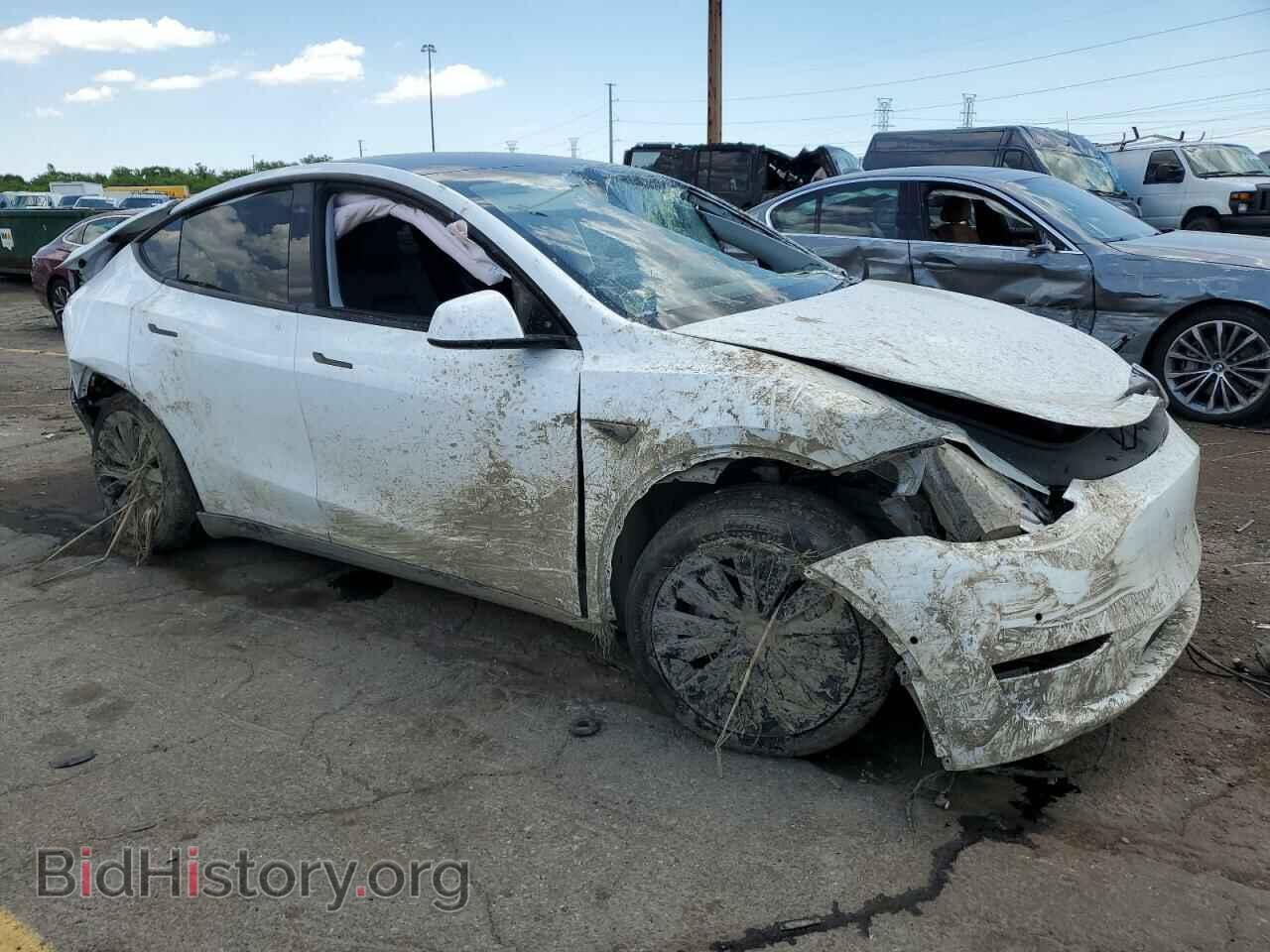 2020 TESLA MODEL Y - VIN: 5YJYGDEEXLF044183 - Photo 4