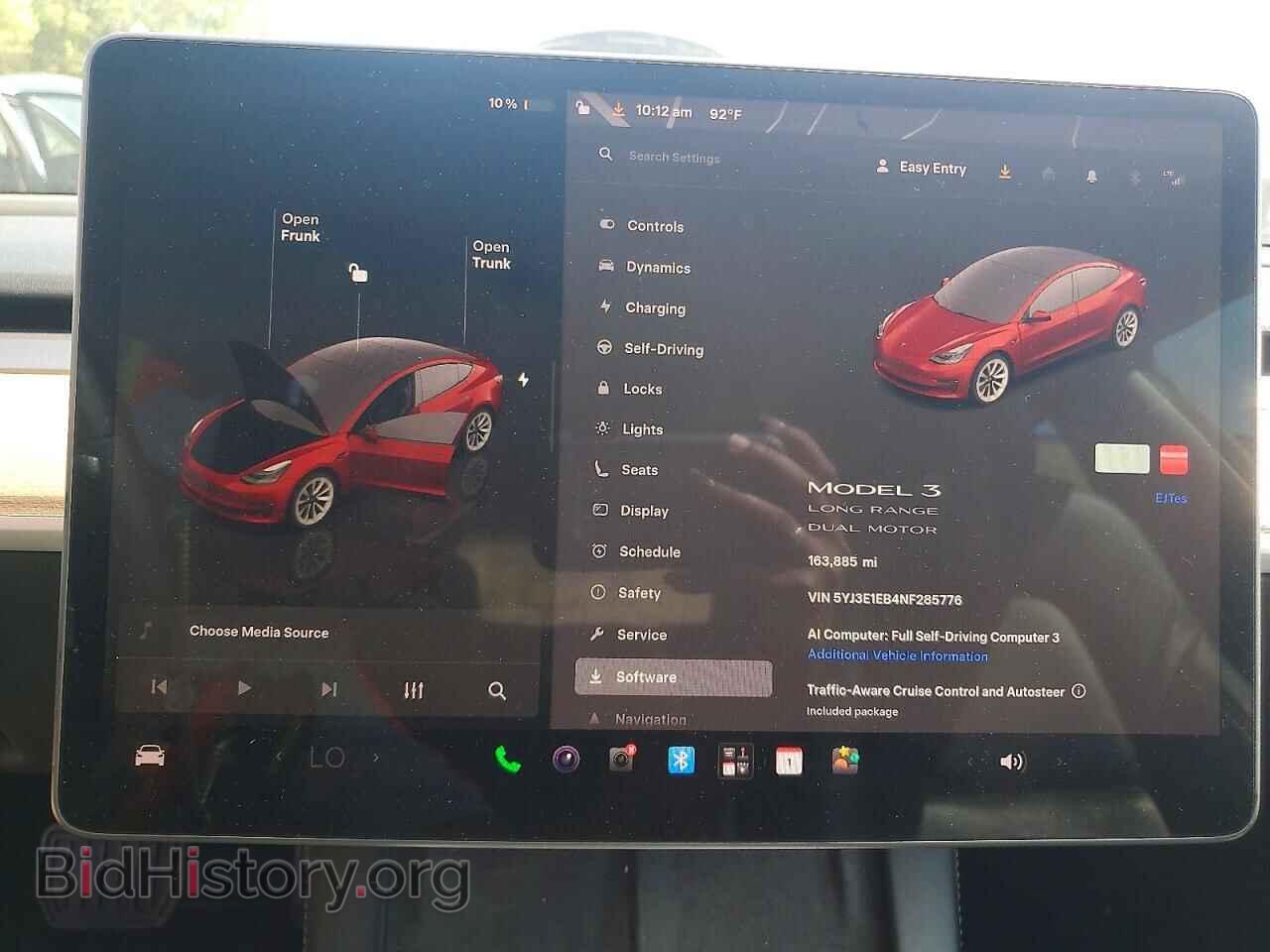 2022 TESLA MODEL 3 - VIN: 5YJ3E1EB4NF285776 - Photo 9