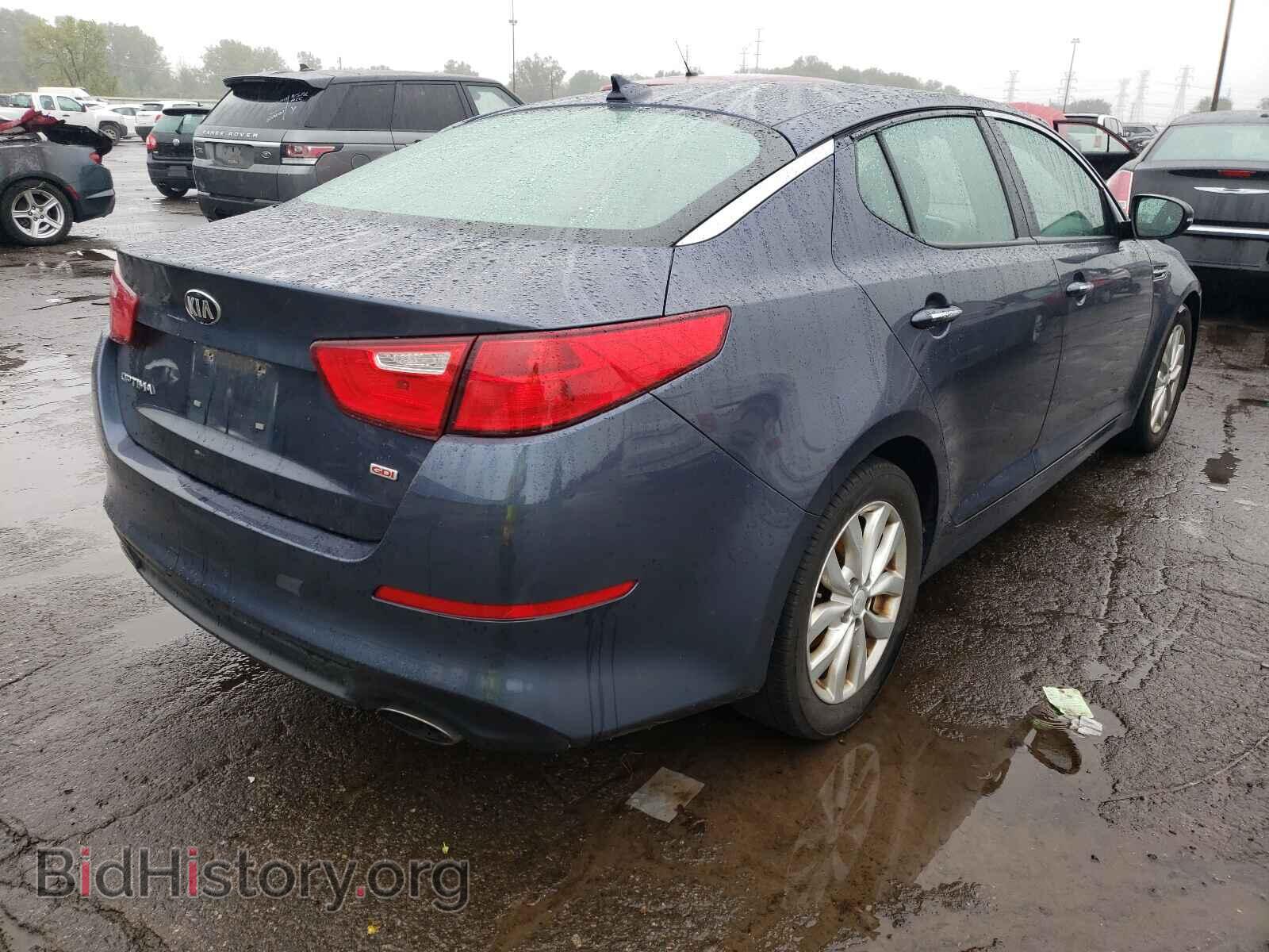 2015 KIA OPTIMA - VIN: 5XXGM4A70FG466377 - Фото 4