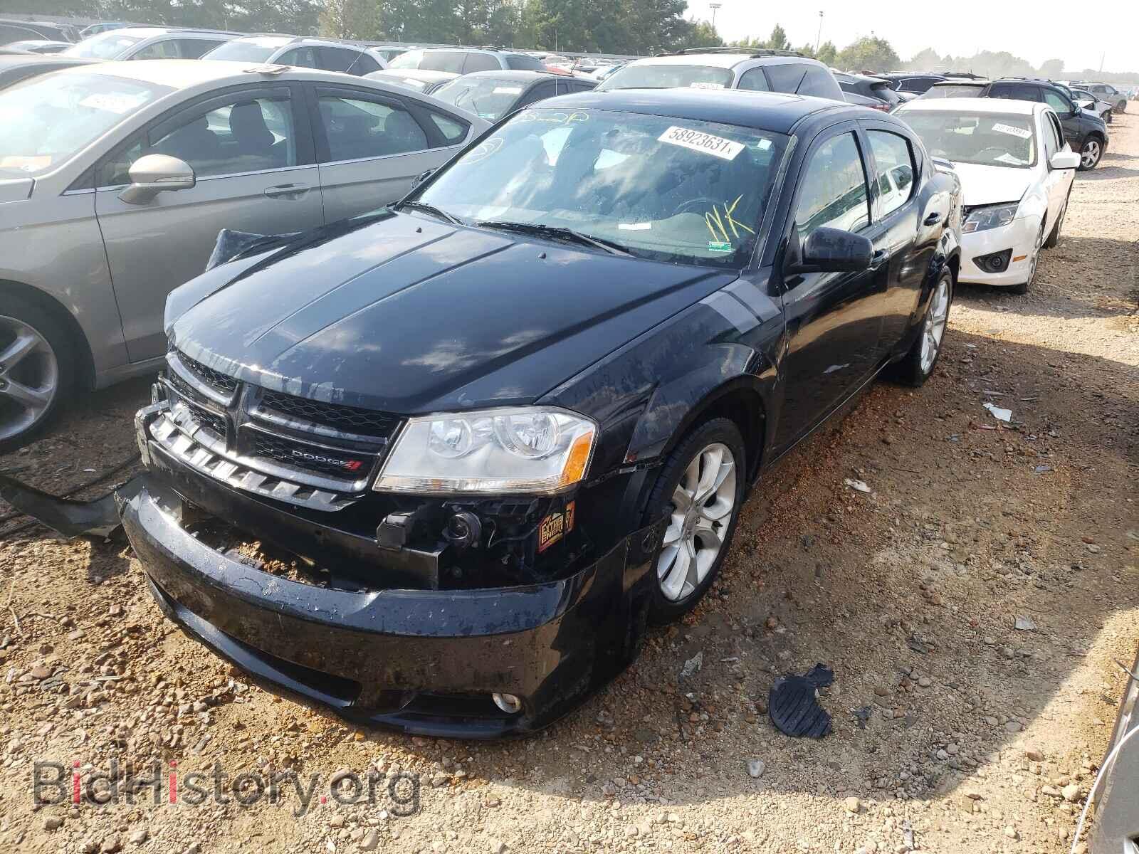2013 DODGE AVENGER - VIN: 1C3CDZBG4DN617902 - Фото 2
