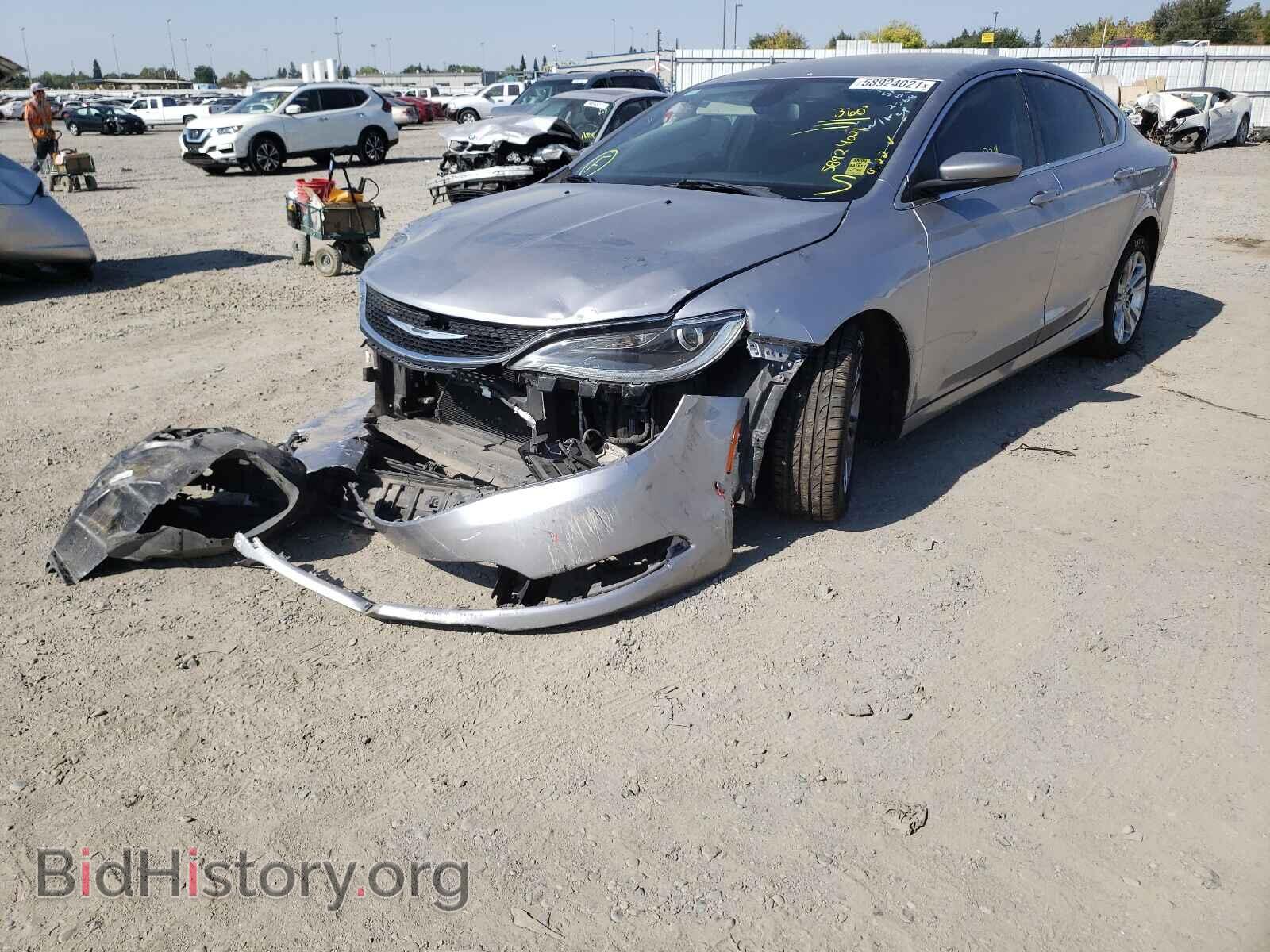 2015 CHRYSLER 200 - VIN: 1C3CCCAB7FN702368 - Фото 2