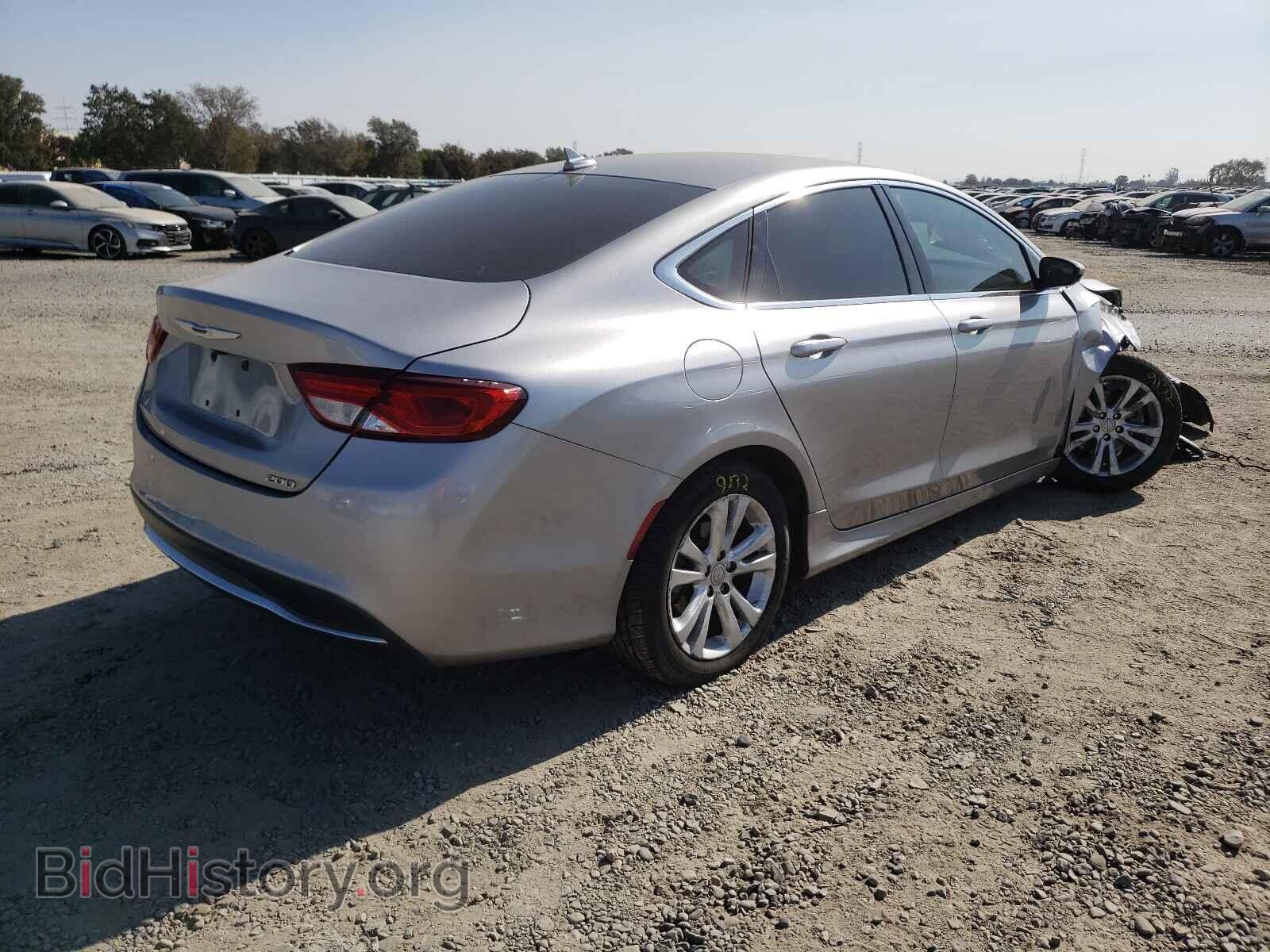 2015 CHRYSLER 200 - VIN: 1C3CCCAB7FN702368 - Фото 4